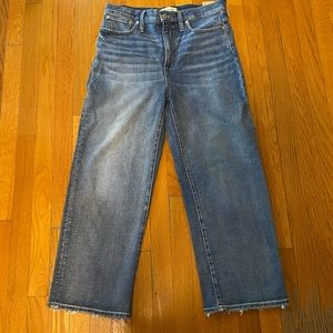 Madewell Slim Wide Leg Crop